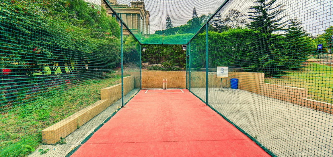 Cricket net practice in Pune at Corinthians Pune Resort & Club