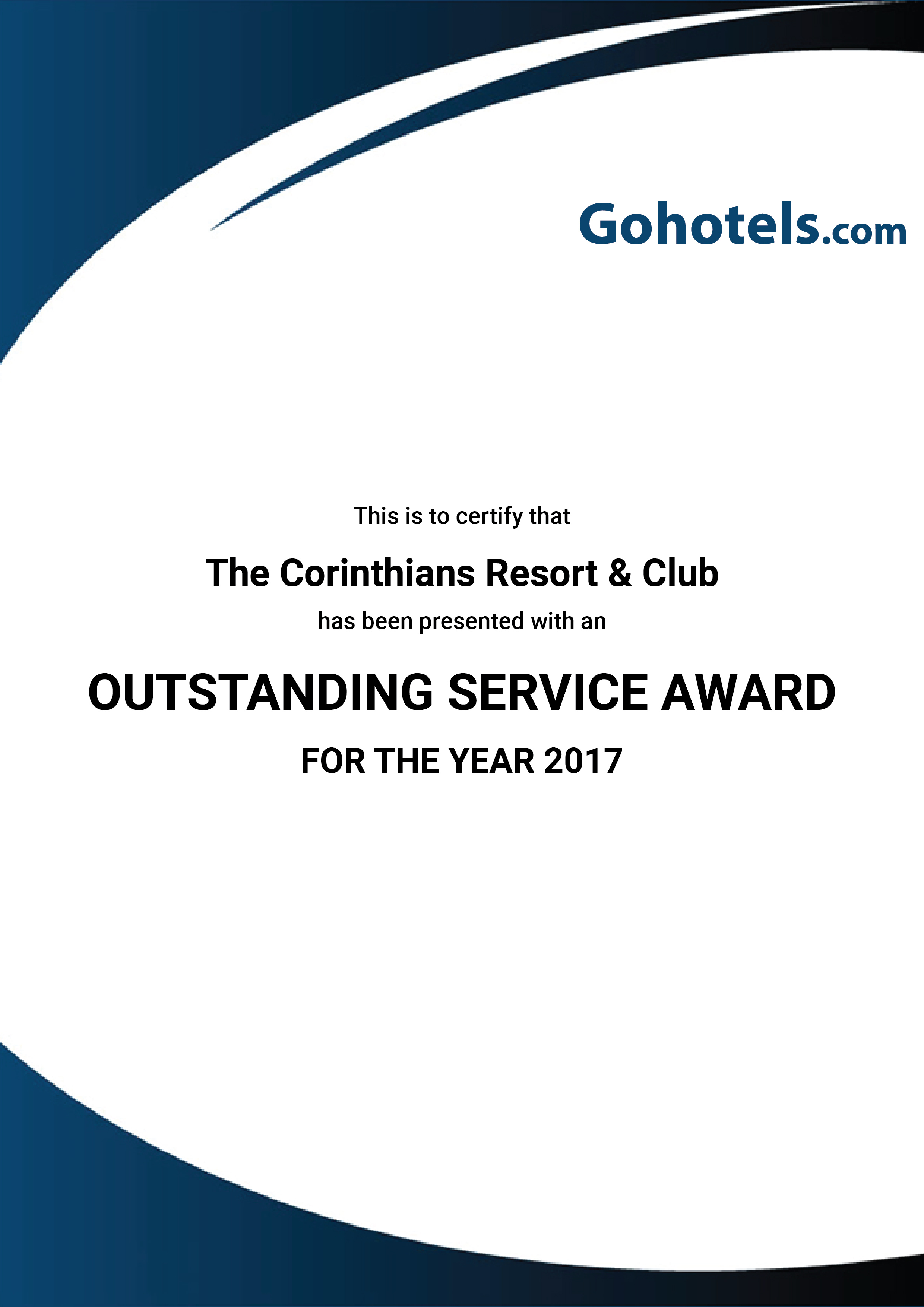 HotelsCombined - Recognition of Excellence - 2018