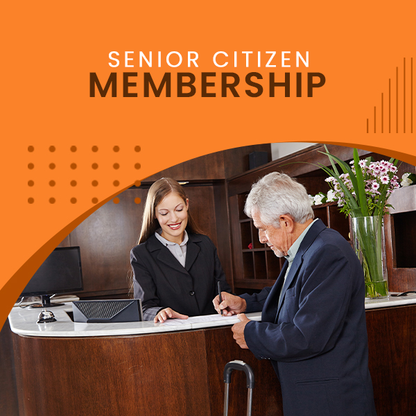 Senior citizen membership for hotel in Pune at Corinthians Pune Resort & Club